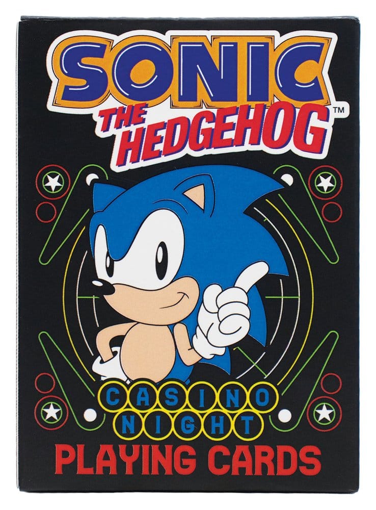 Sonic the Hedgehog Jeu de Cartes Présentoir (12 Paquets)