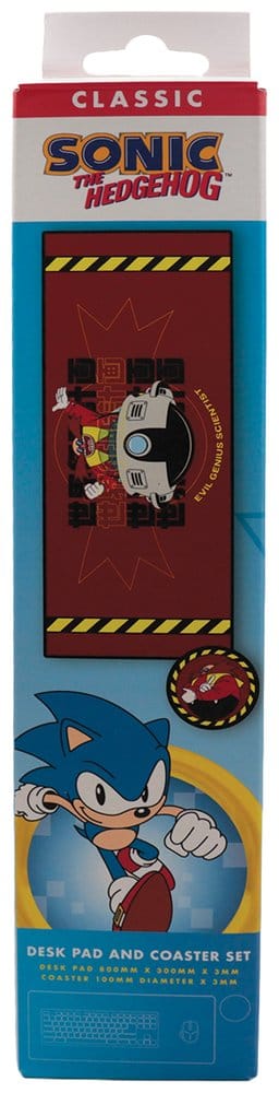 Sonic - The Hedgehog set sous-mains revêtu & sous-verre Dr. Eggman