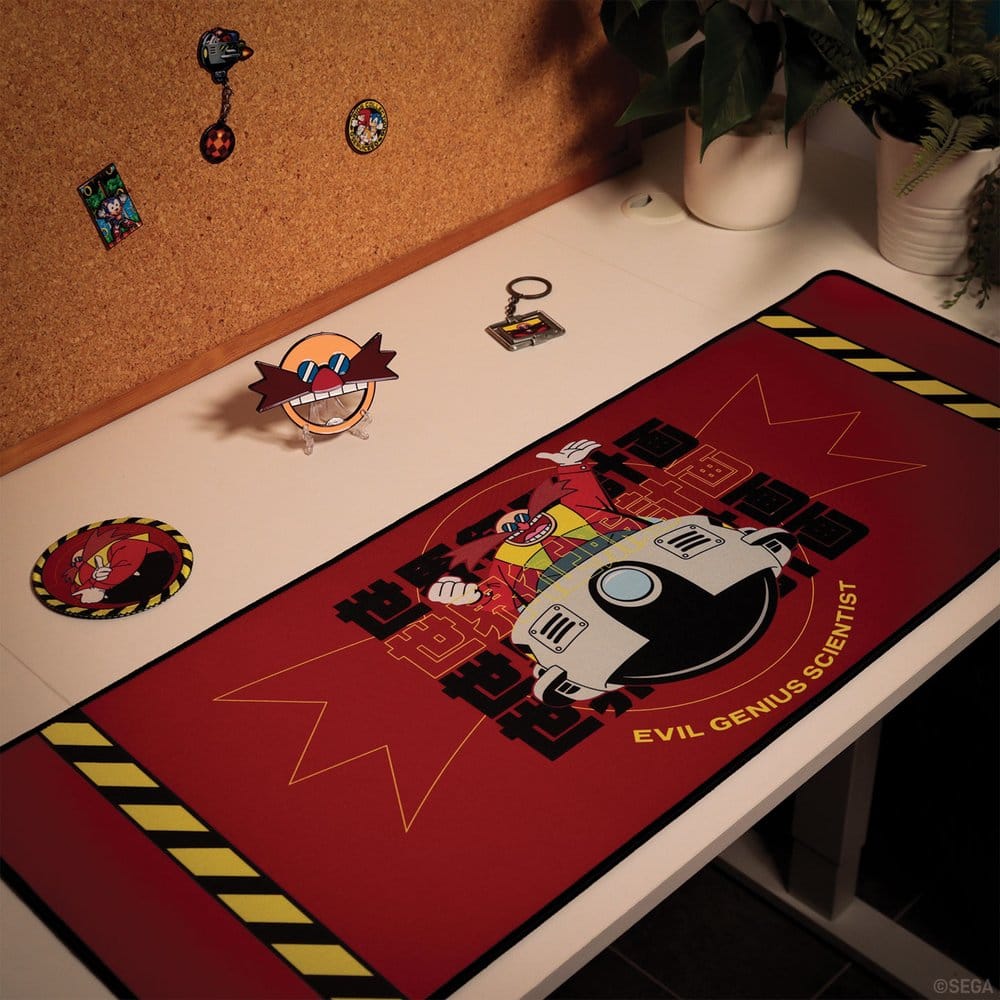 Sonic - The Hedgehog set sous-mains revêtu & sous-verre Dr. Eggman