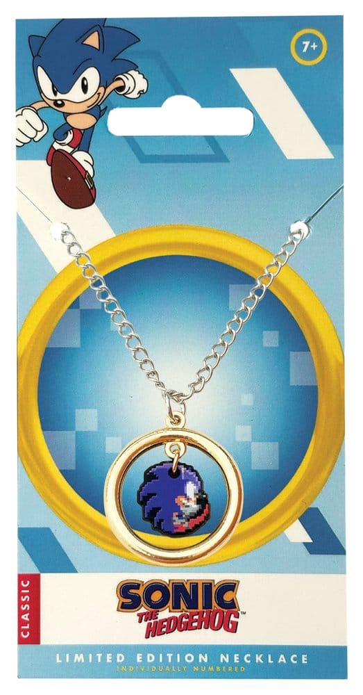 Sonic - The Hedgehog pendentif et collier Ring