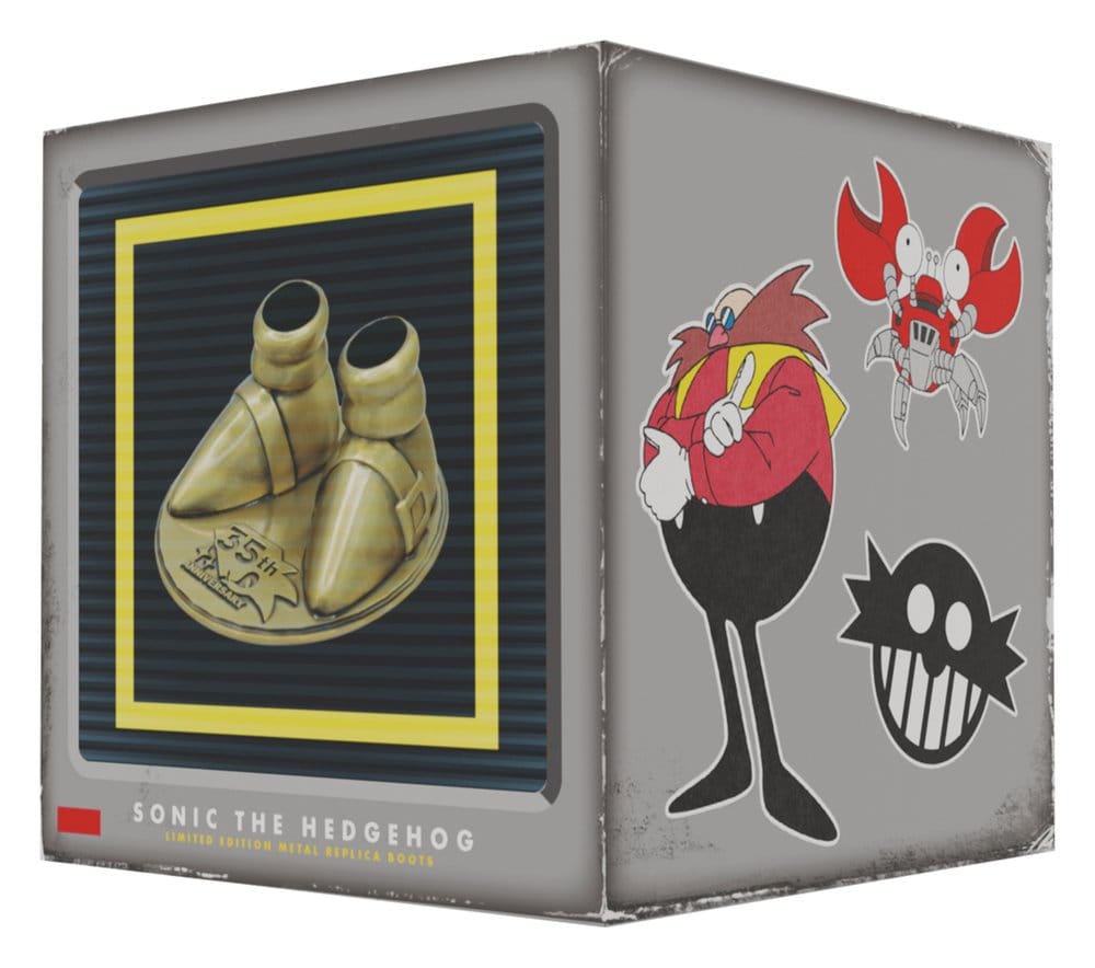 Sonic the Hedgehog réplique 35th Anniversary Metal Boot Limited Edition