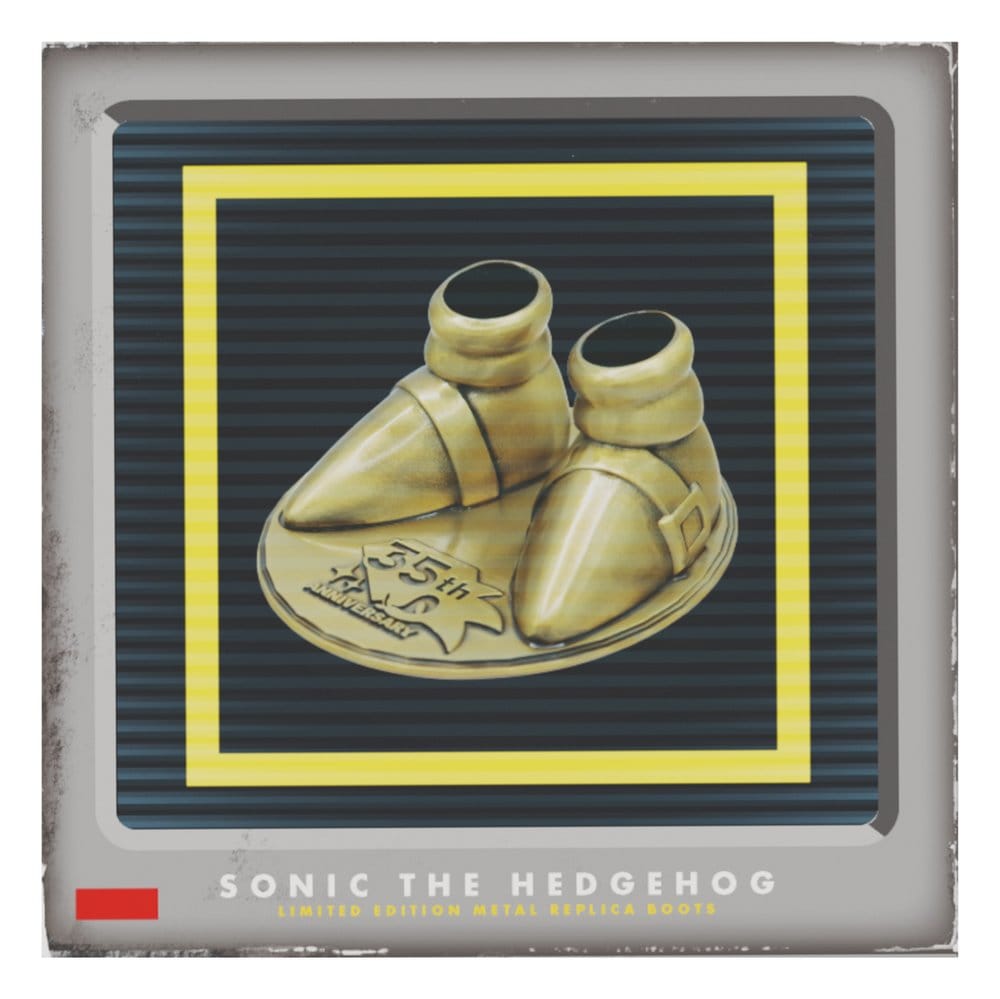 Sonic the Hedgehog réplique 35th Anniversary Metal Boot Limited Edition