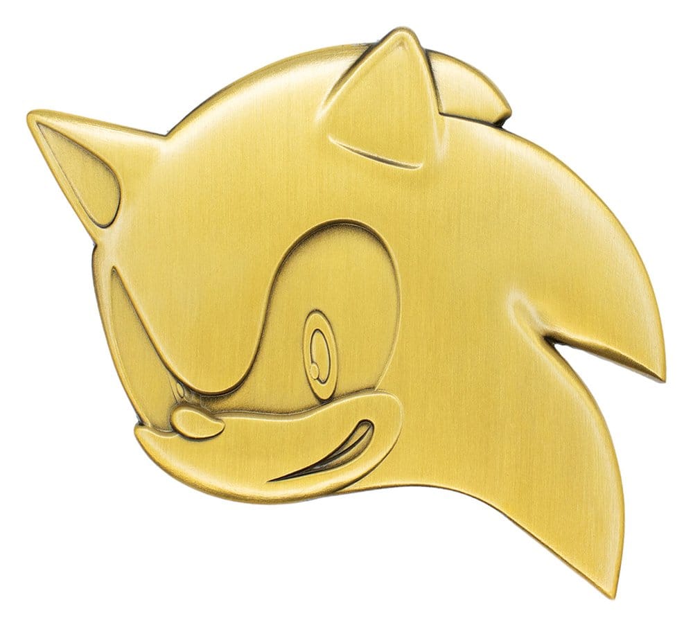 Sonic the Hedgehog set de médaillons 35th Anniversary Then & Now Limited Edition