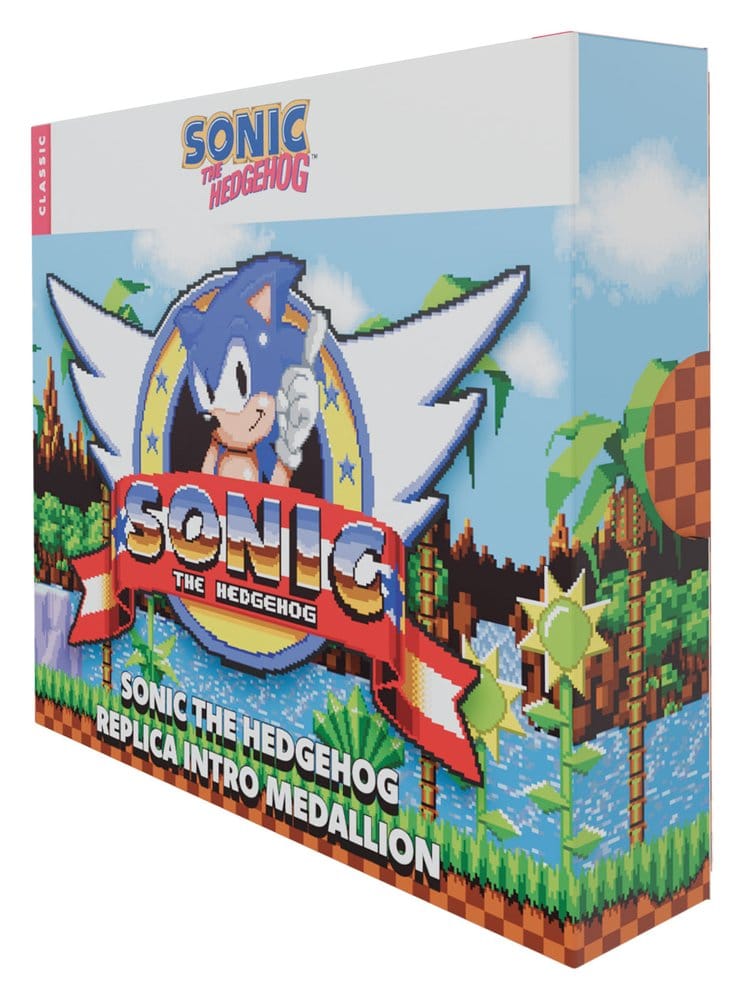 Sonic The Hedgehog pièce de collection Original Logo