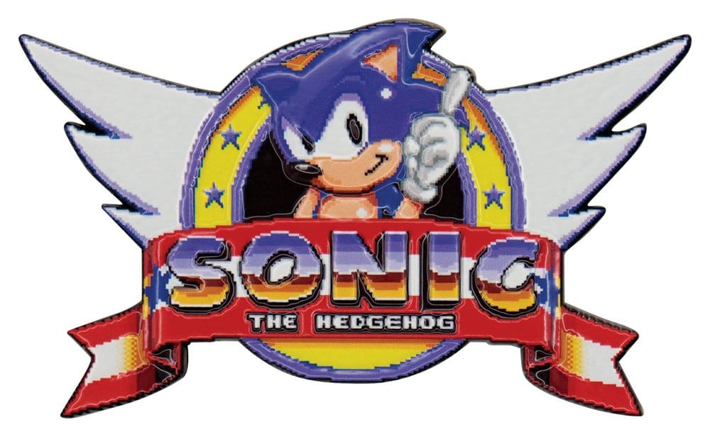 Sonic The Hedgehog pièce de collection Original Logo