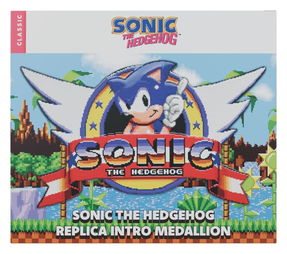 Sonic The Hedgehog pièce de collection Original Logo