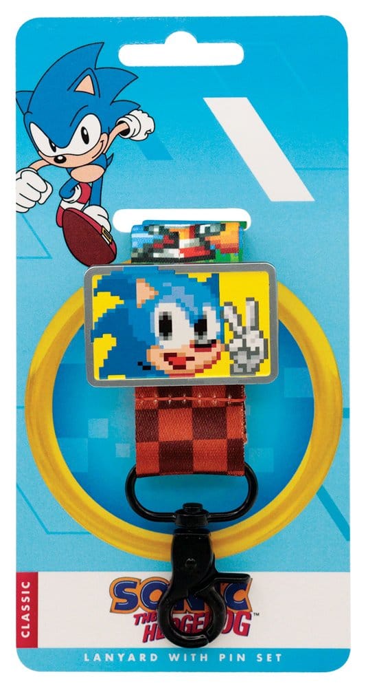 Sonic The Hedgehog dragonne & Pin's Set