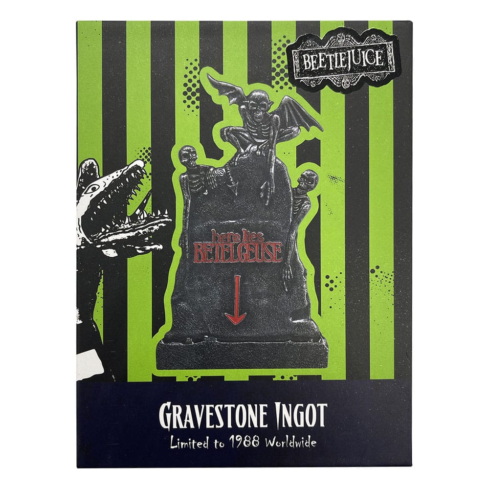 Beetlejuice Lingot Gravestone Limited Edition