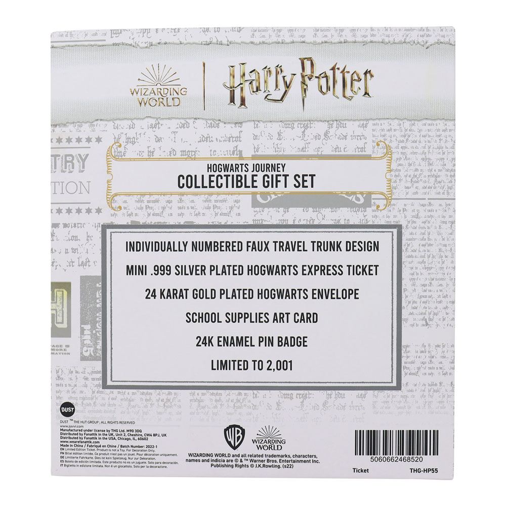Harry Potter coffret cadeau Collector Harry Potter's Journey to Hogwarts Collection