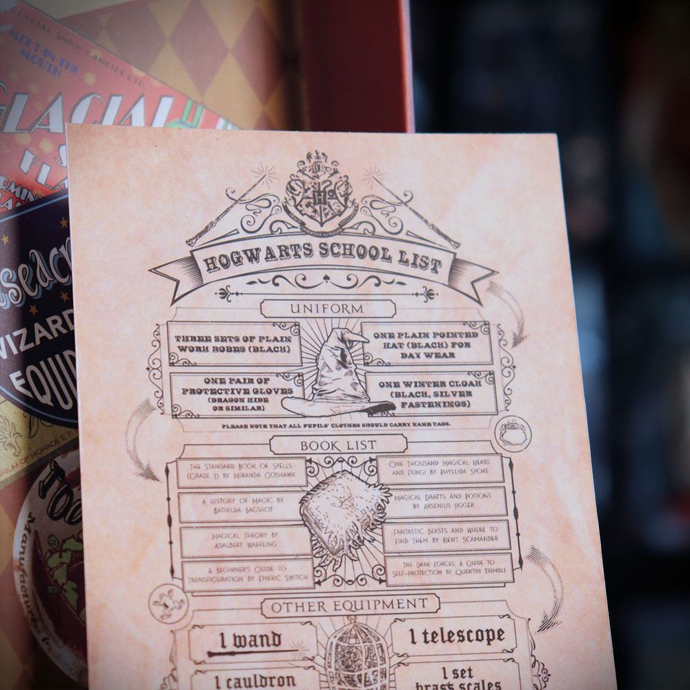 Harry Potter coffret cadeau Collector Harry Potter's Journey to Hogwarts Collection