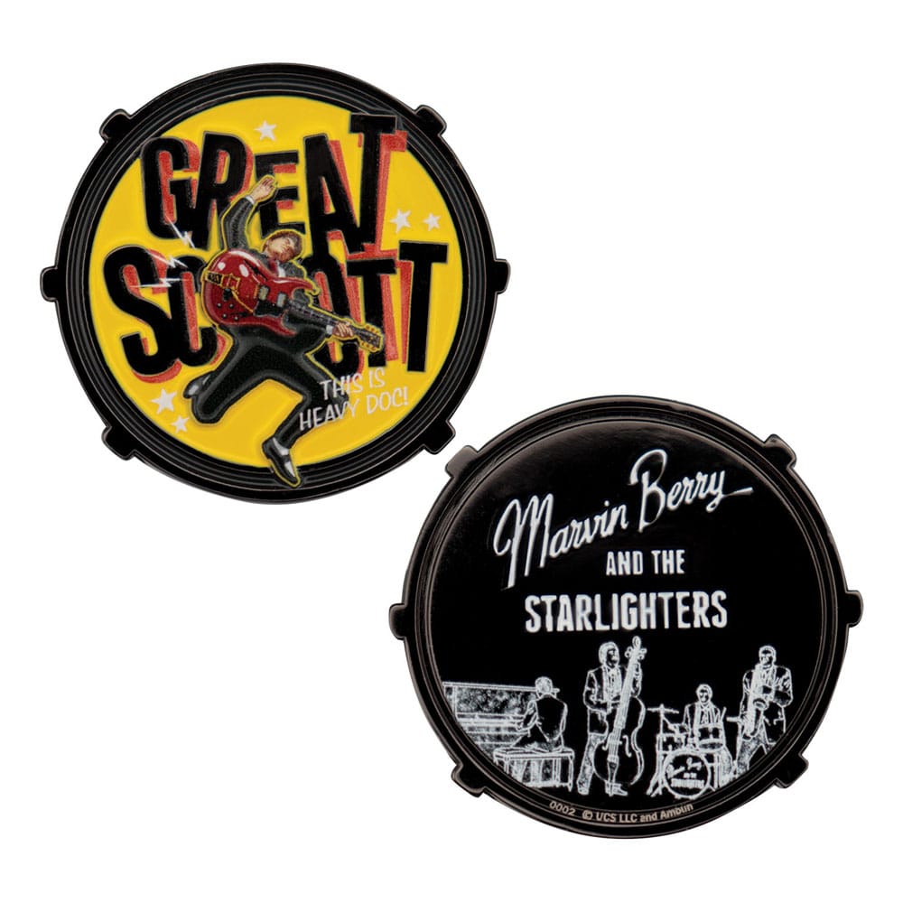 Retour vers le futur pièce de collection Marvin Berry & The Starlighters Limited Edition