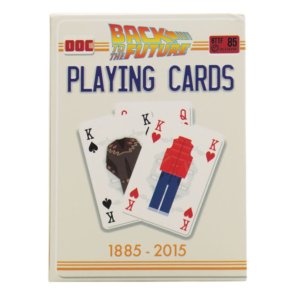 Retour vers le futur présentoir jeux de cartes à jouer (12)