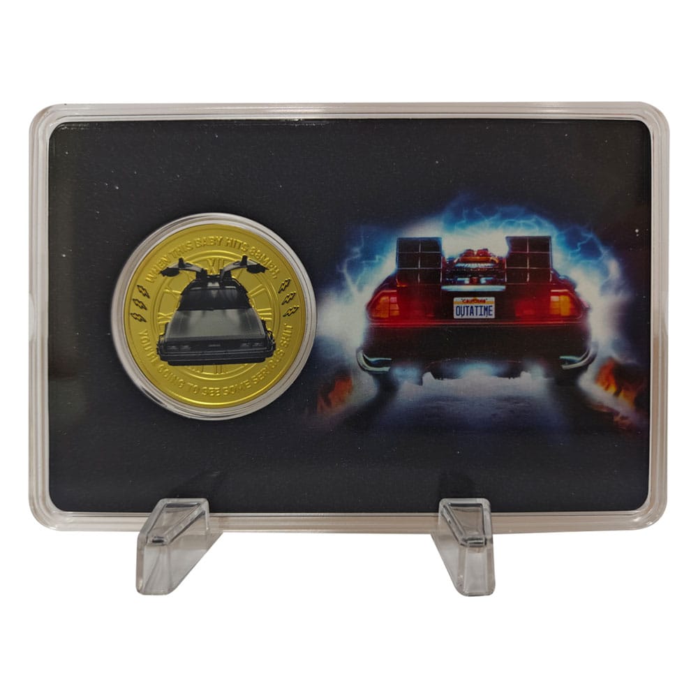Retour vers le futur pièce de collection 40th Anniversary Limited Edition