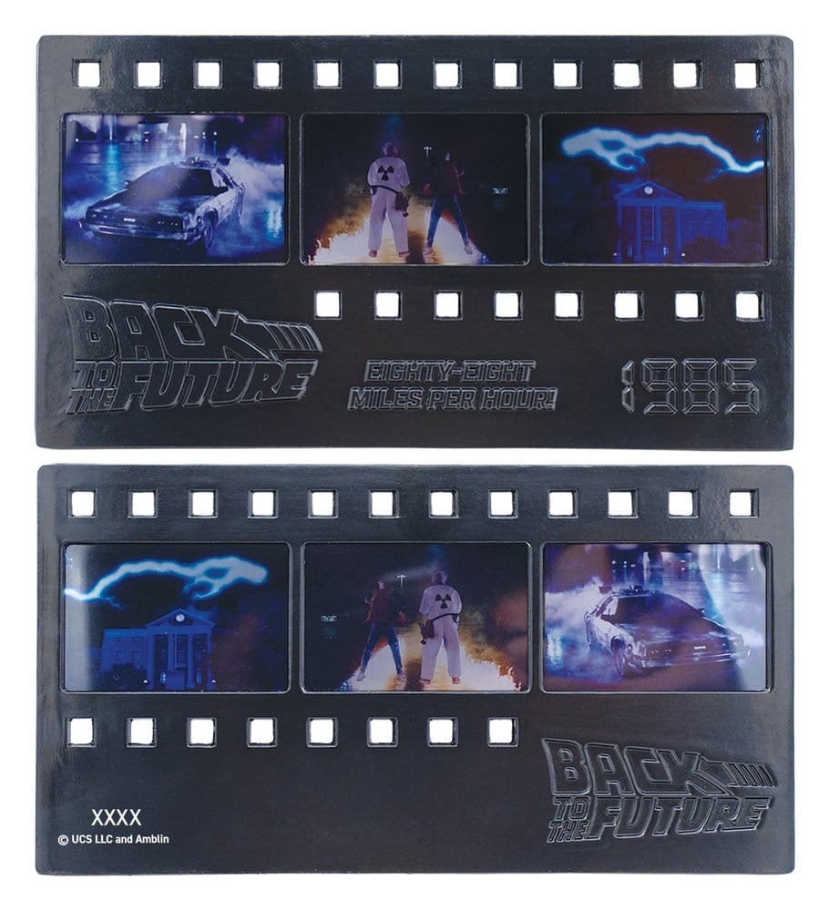 Retour vers le futur Lingot Bande de film en métal de collection Édition Limitée
