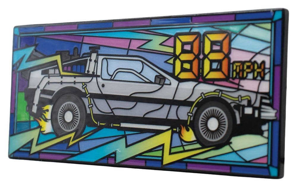 Retour vers le futur Lingot Style vitrail Édition Limitée