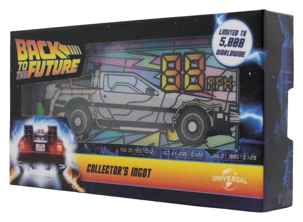 Retour vers le futur Lingot Style vitrail Édition Limitée