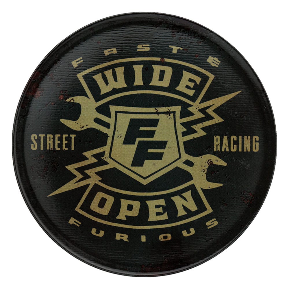 Fast & Furious pack 4 sous-verres Vintage Style