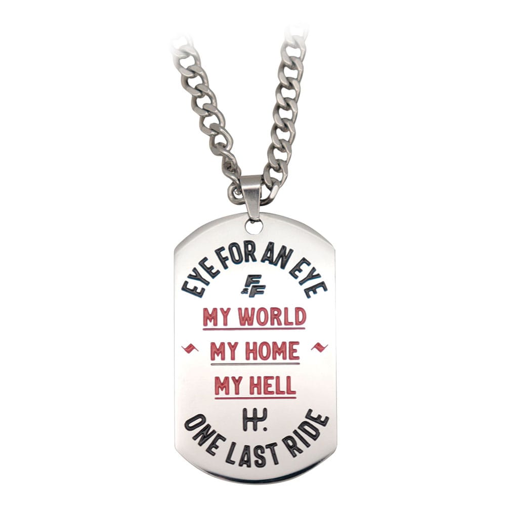 Fast & Furious pendentifs Dog Tag