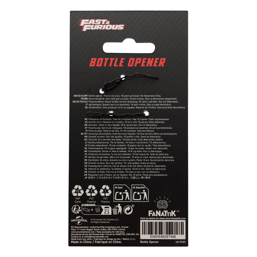 Fast & Furious décapsuleur Wrench