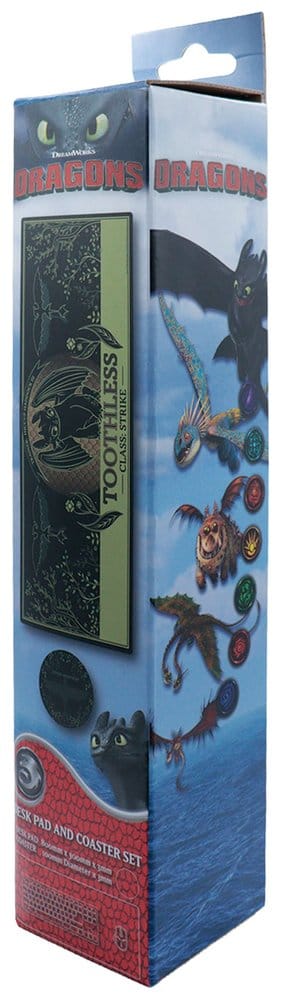 How to Train Your Dragon set sous-mains revêtu & sous-verre