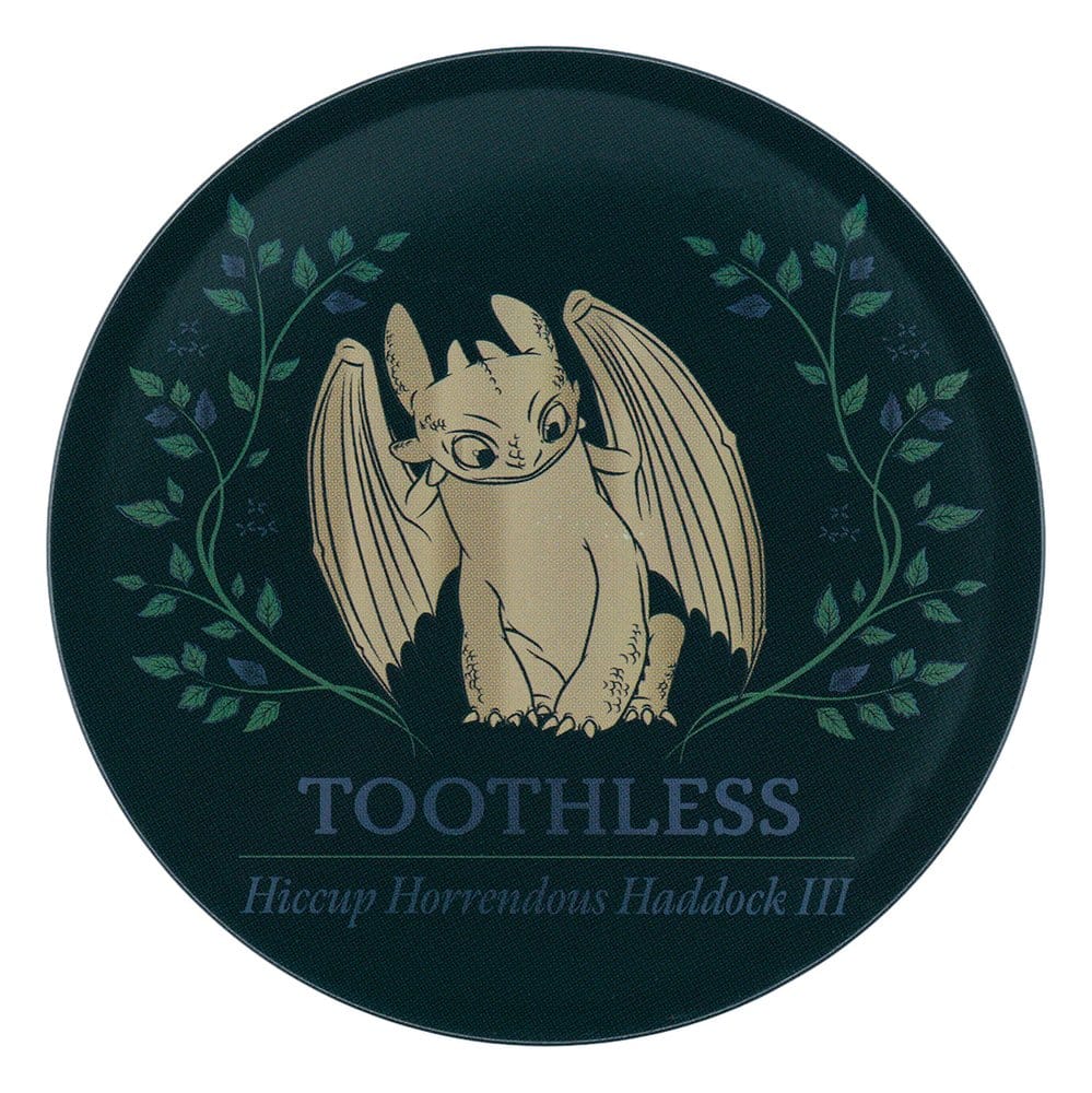 How to Train Your Dragon pack 4 sous-verres Dragon Printed Metal