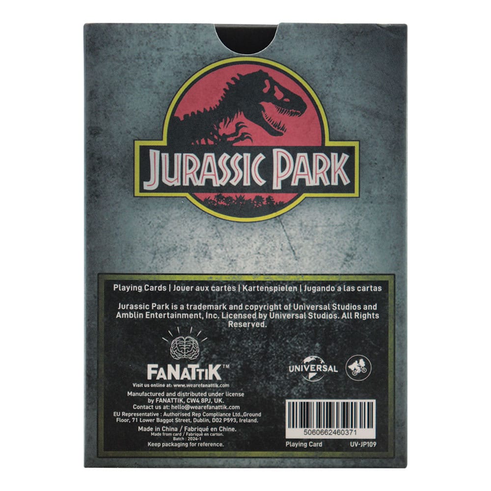 Jurassic Park présentoir jeux de cartes à jouer Gift Shop (12)