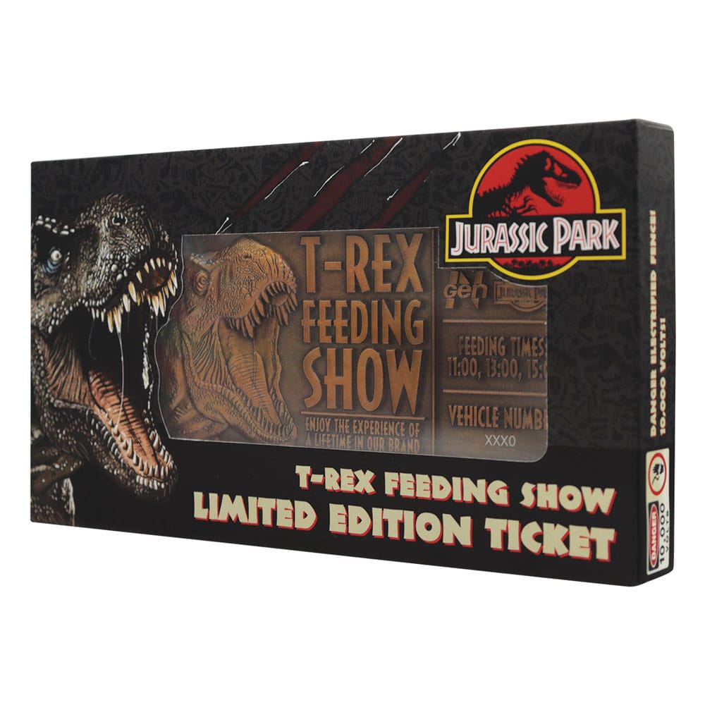 Jurassic Park réplique 1/1 Feeding Show Ticket