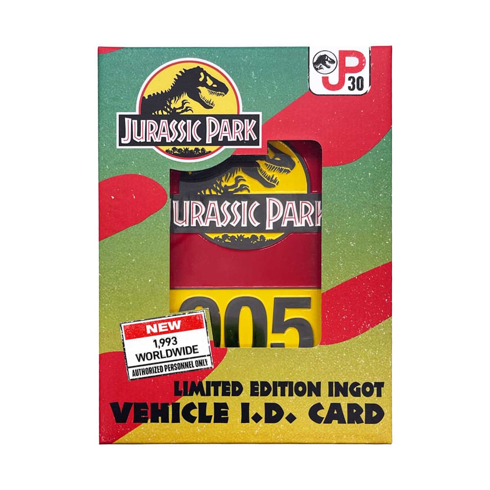 Jurassic Park Lingot 30th Anniversary Jeep Limited Edition