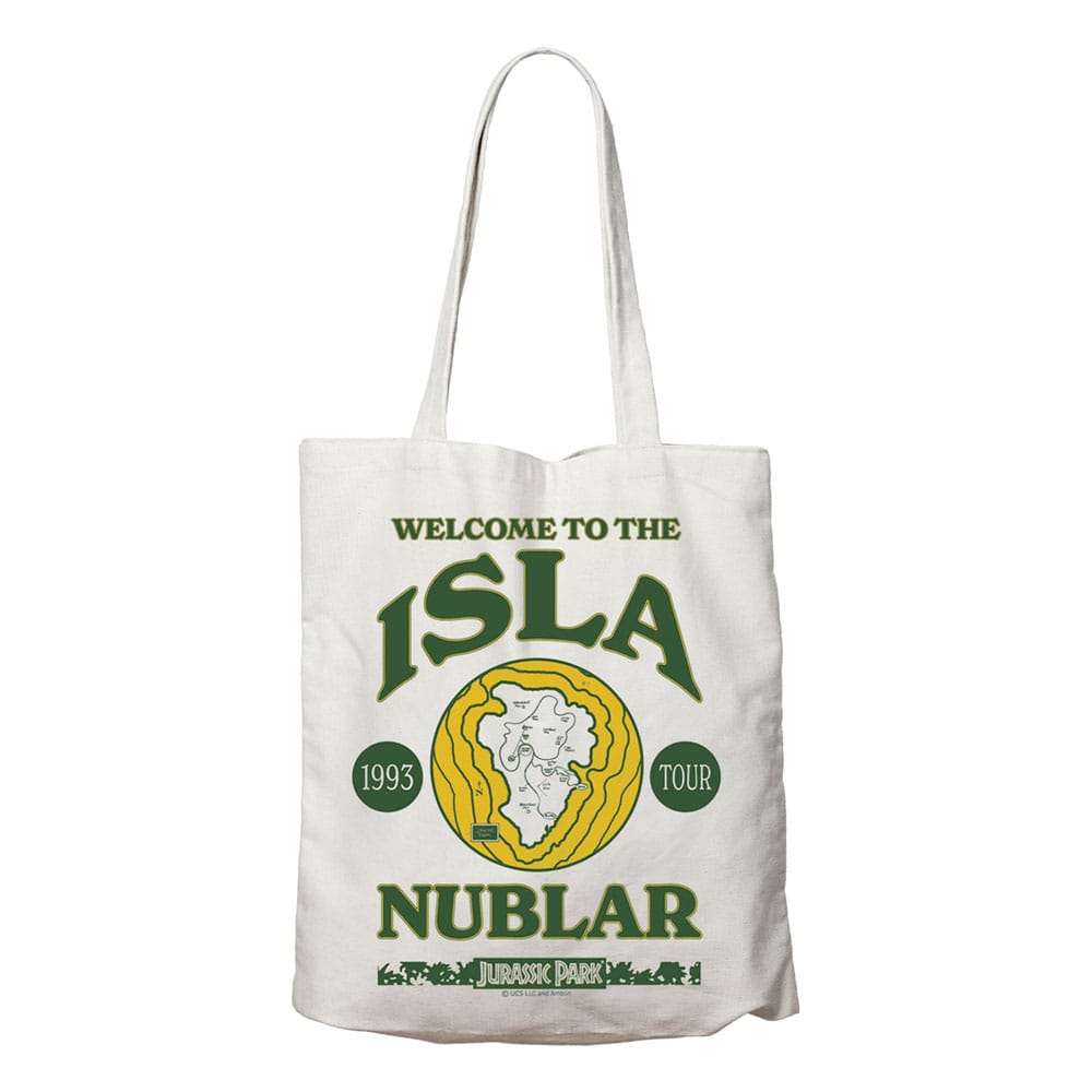 Jurassic Park sac shopping Isla Nublar