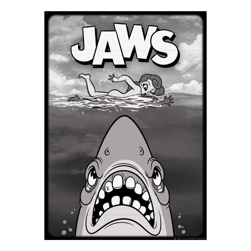 Jaws lithographie Limited Edition 42 x 30 cm