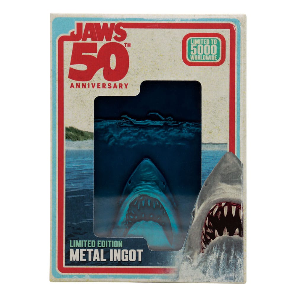 Jaws Lingot 50th Anniversary Poster Limited Edition