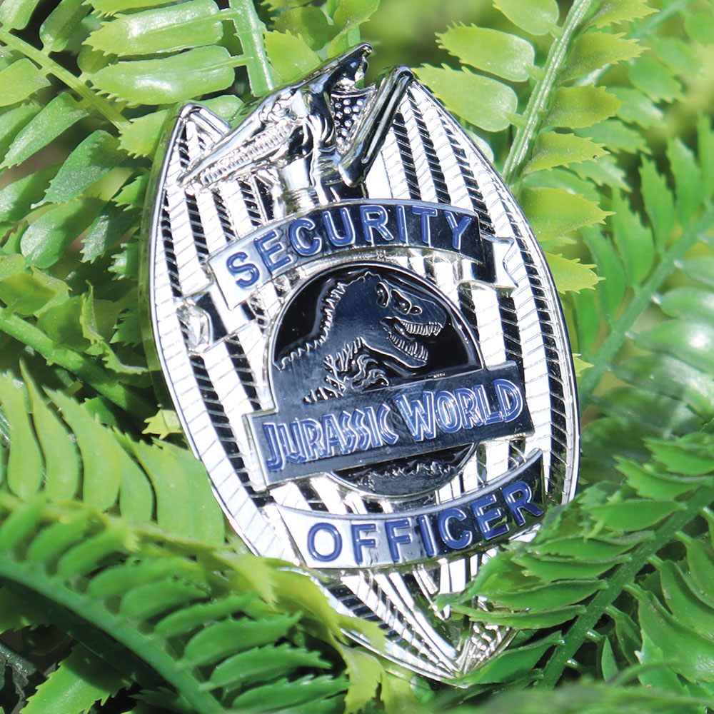 Jurassic World pin's Limited Edition Replica Security Officer