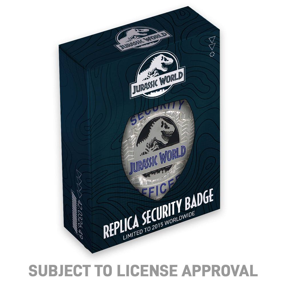 Jurassic World pin's Limited Edition Replica Security Officer