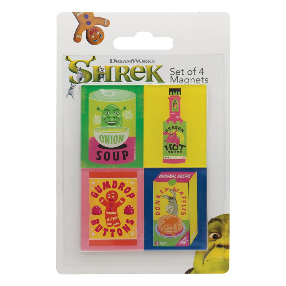 Shrek pack 4 aimants