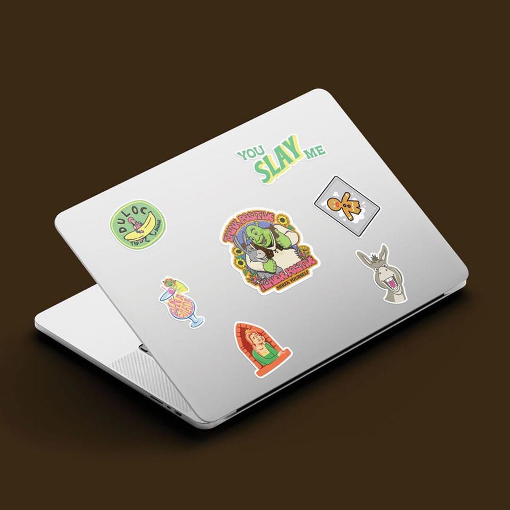 Shrek stickers tech