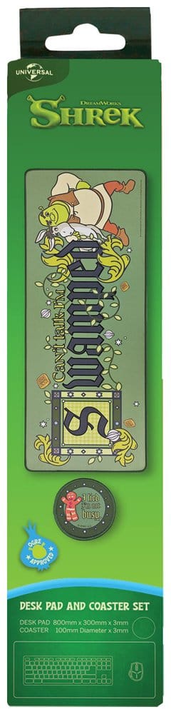 Shrek set sous-mains revêtu & sous-verre