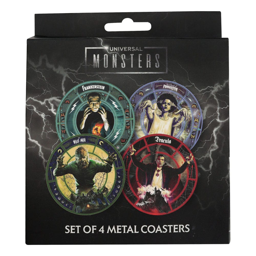 Universal Monsters pack 4 sous-verres