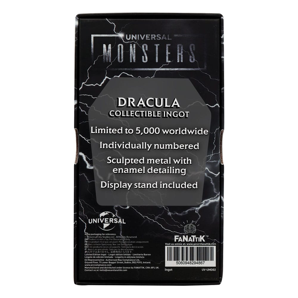 Universal Monsters Lingot Dracula Limited Edition