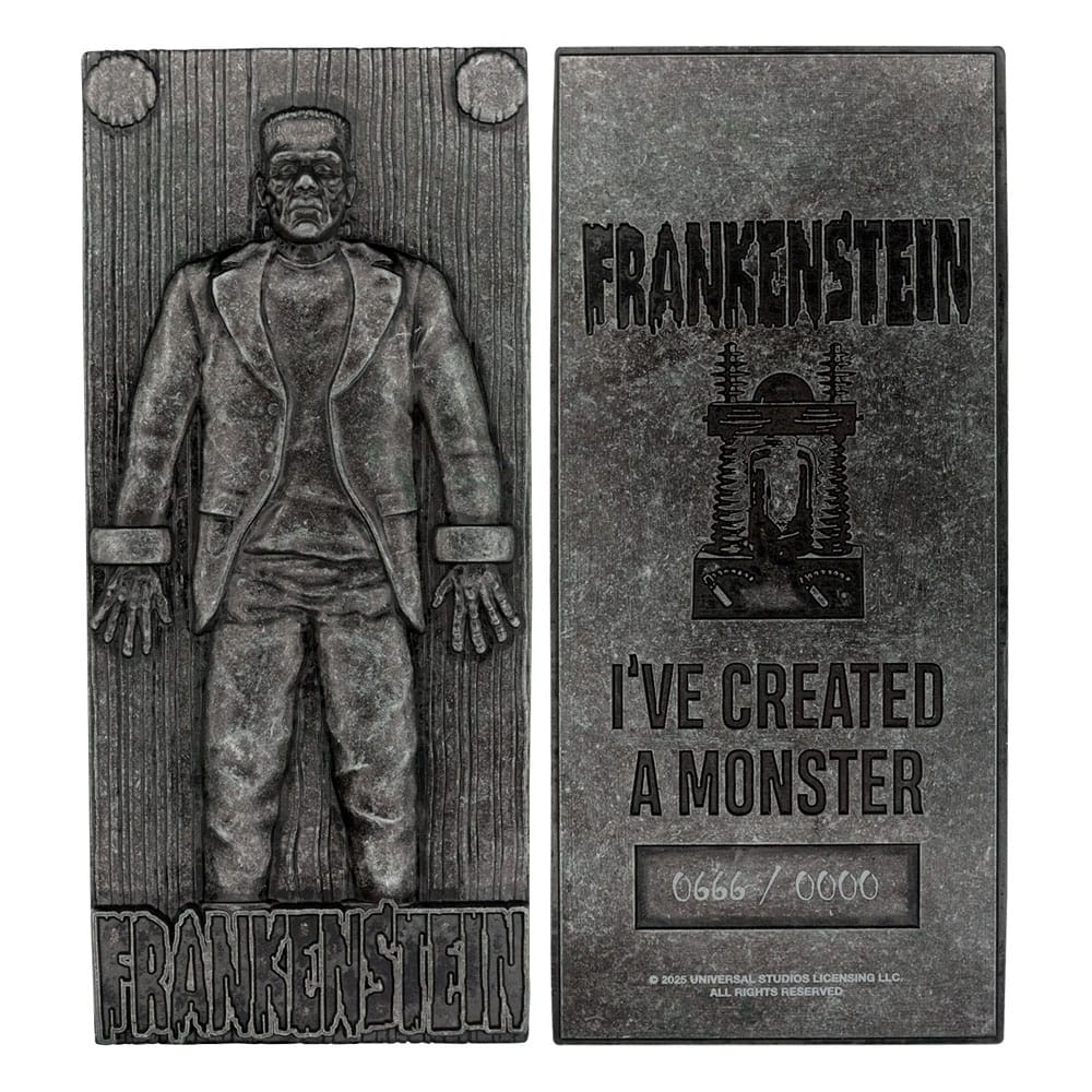 Universal Monsters Lingot Frankenstein´s Monster Limited Edition