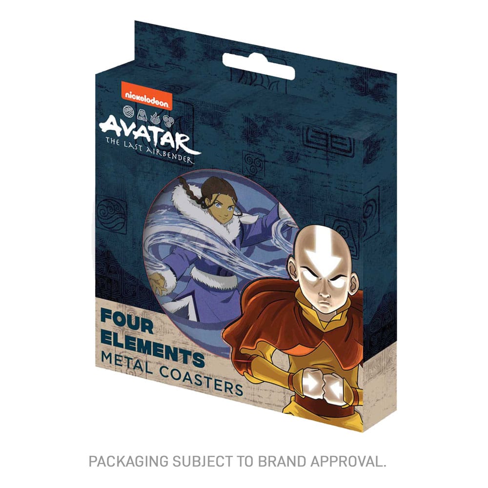 Avatar, le dernier maître de l'air pack 4 sous-verres