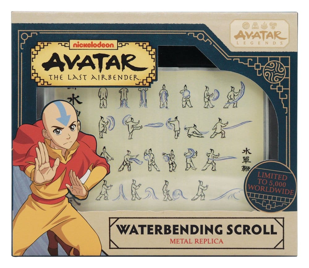 Avatar, le dernier maître de l´air réplique Waterbending Scroll