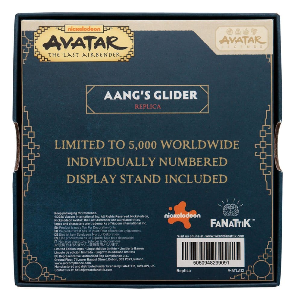 Avatar, le dernier maître de l´air réplique Aang´s Glider