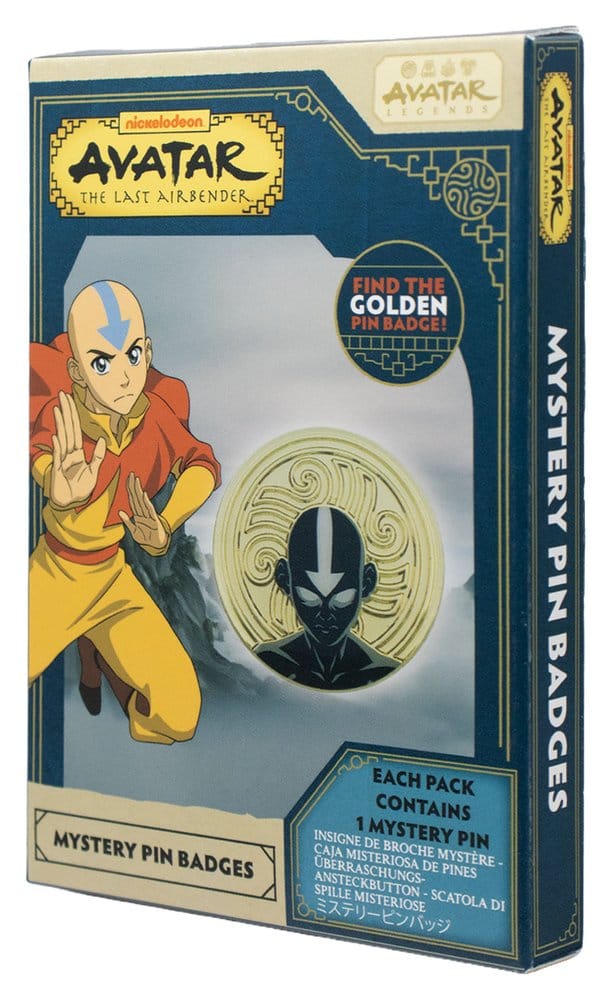 Avatar: Le dernier maître de l'air Pin's Mystère Présentoir Boîte Aveugle (12)
