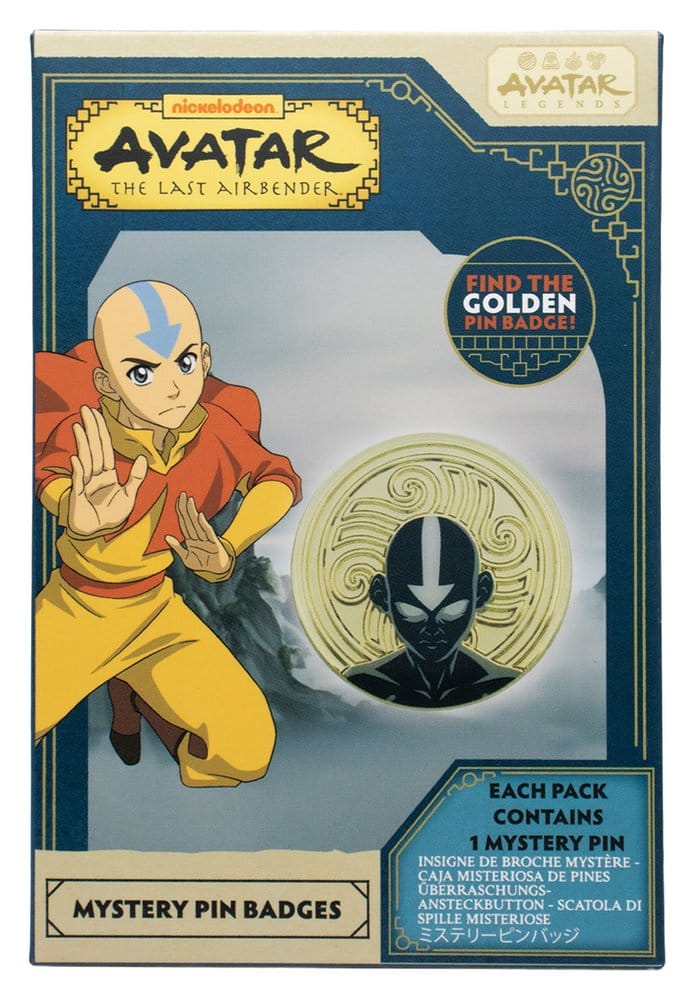 Avatar: Le dernier maître de l'air Pin's Mystère Présentoir Boîte Aveugle (12)
