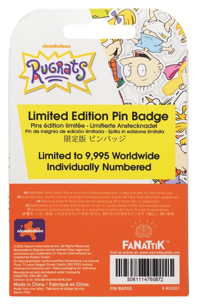 Rugrats Pin Limited Edition 35th Anniversary