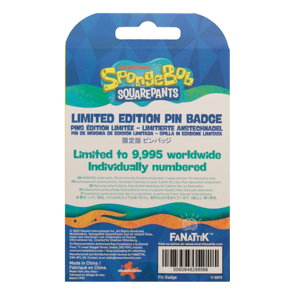 Bob l'éponge pin Rainbow Limited Edition