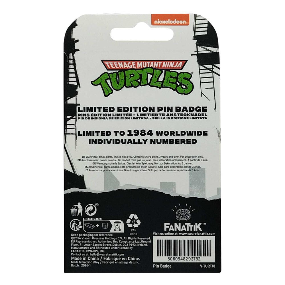 Tortues Ninja pin 40th Anniversary Limited Edition