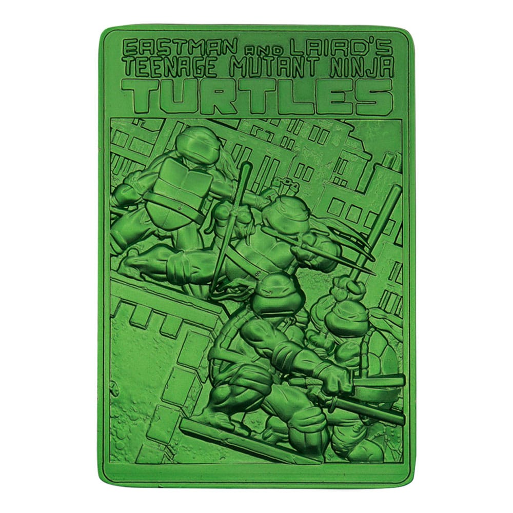 Tortues Ninja Lingot 40th Anniversary Green Limited Edition