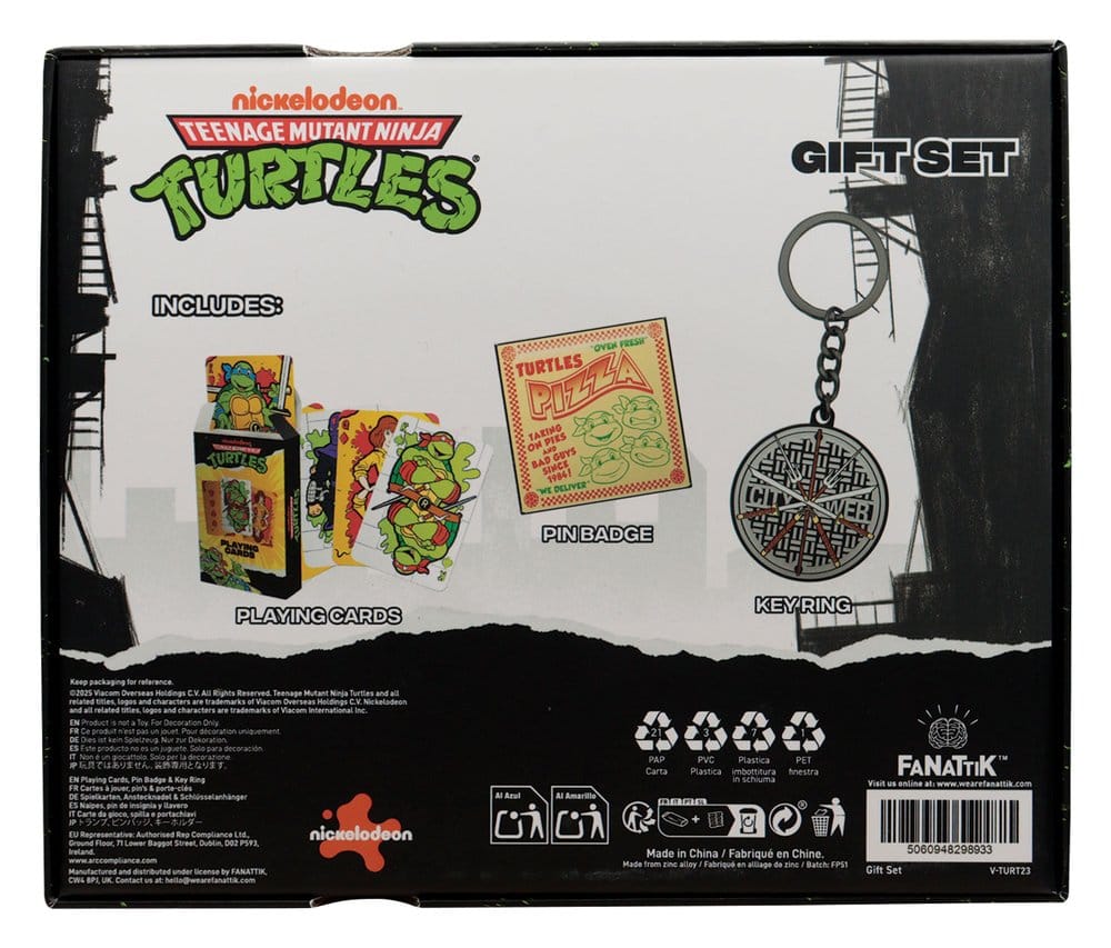 Tortues Ninja Coffret cadeau Cowabunga