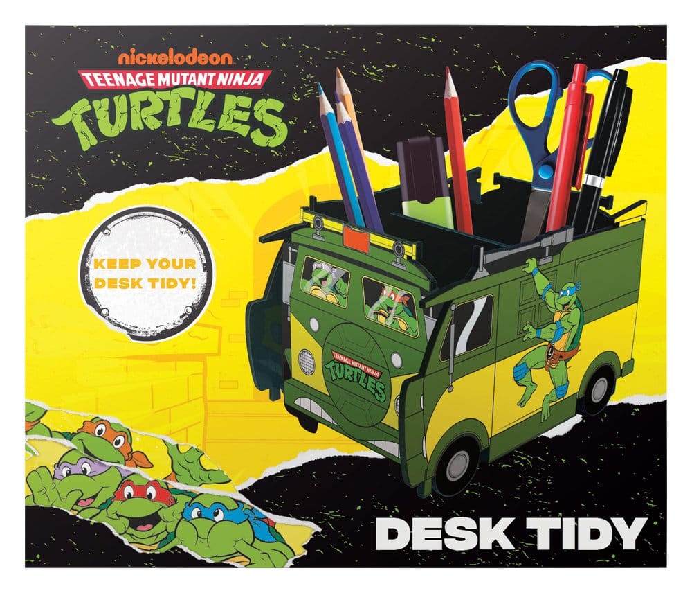 Tortues Ninja porte-crayon Van 13 cm